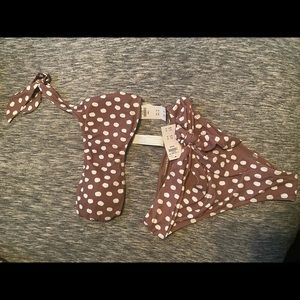 Aerie bathing suit. Small top, medium bottoms. Never worn and new with tags